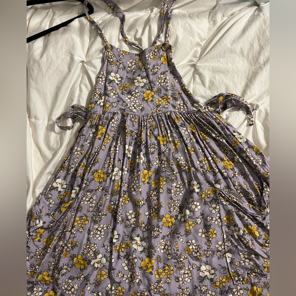 AE Floral Overalls